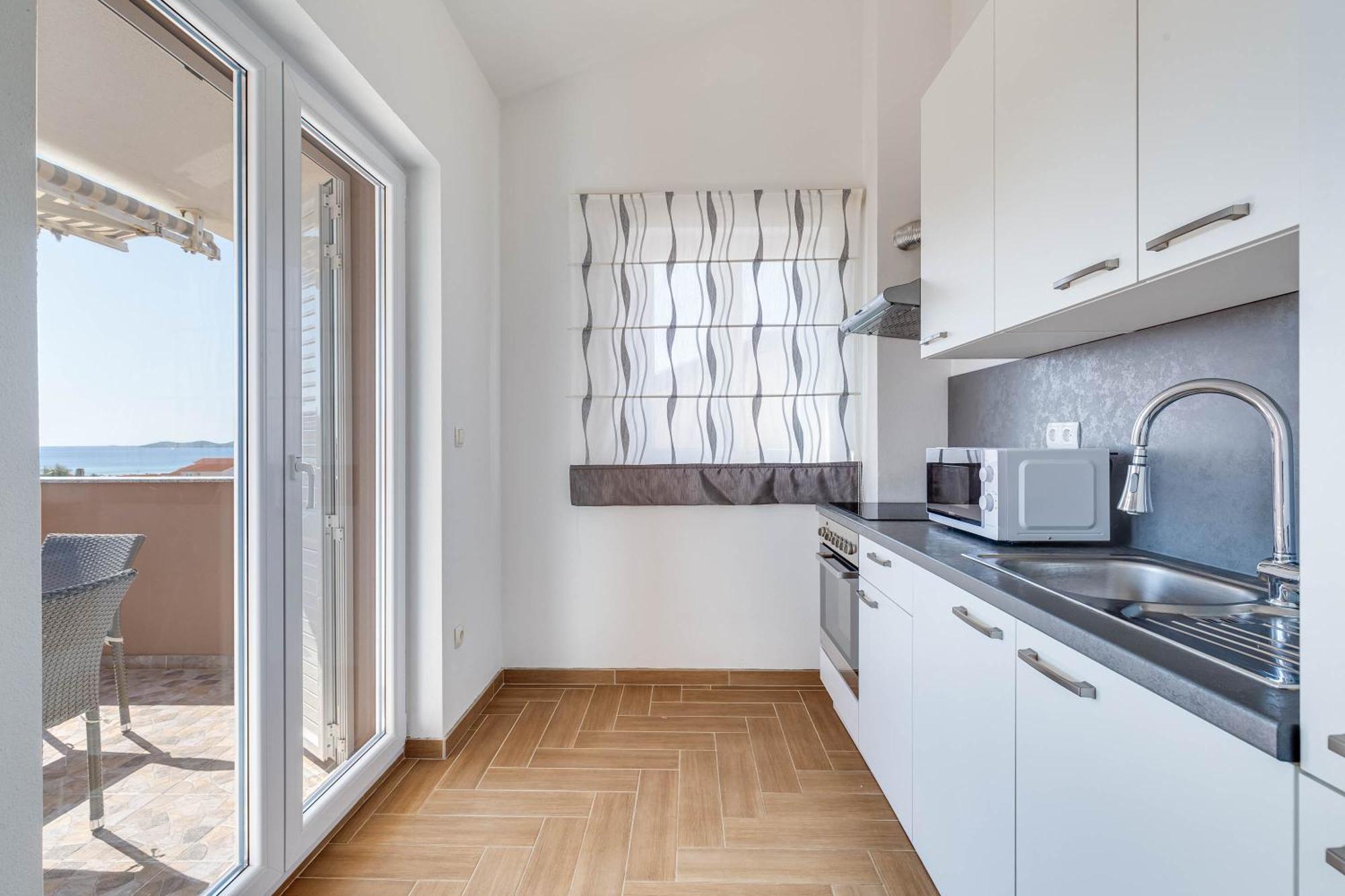 Apartmani Pocrnic Pakoštane Exteriér fotografie